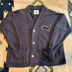 Imogene & Willie, Lost Paradise, Black Cat Cardigan, Dark Blue, Rare